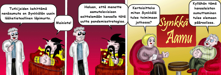 Darol VS Leopold comic strip