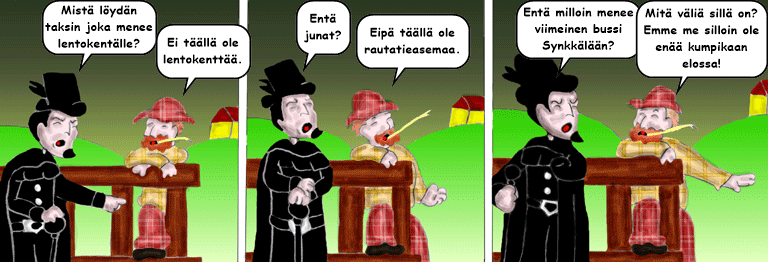 Darol VS Leopold comic strip