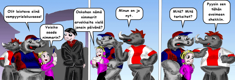 Darol VS Leopold comic strip