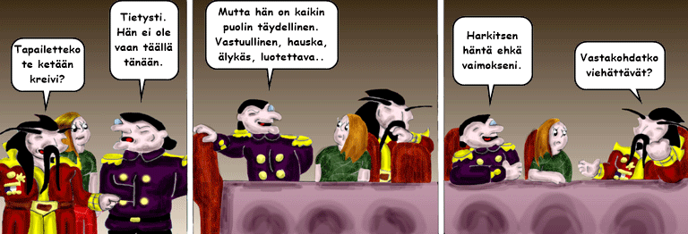 Darol VS Leopold comic strip