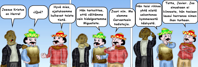 Darol VS Leopold comic strip