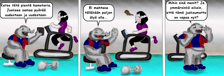 Darol VS Leopold comic strip