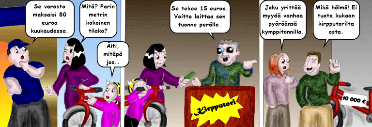 Darol VS Leopold comic strip