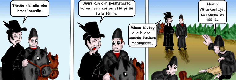 Darol VS Leopold comic strip