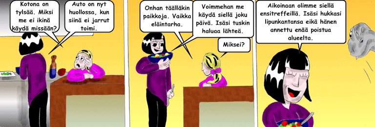 Darol VS Leopold comic strip