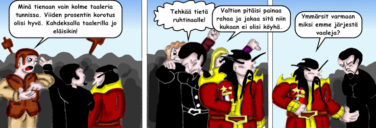 Darol VS Leopold comic strip