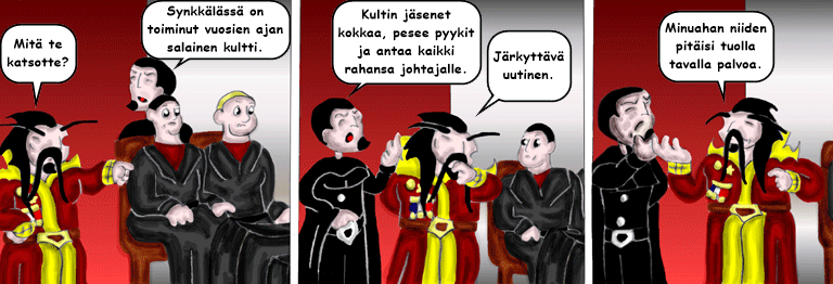 Darol VS Leopold comic strip