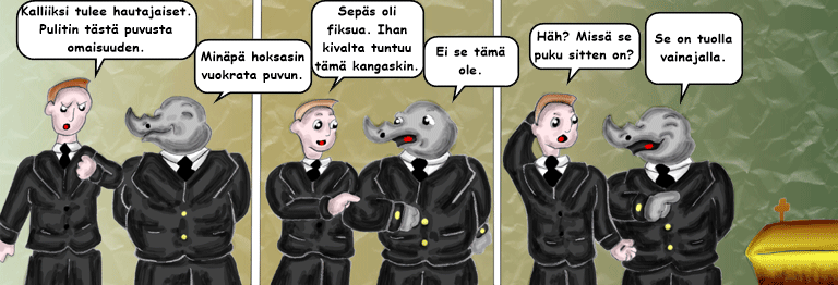 Darol VS Leopold comic strip