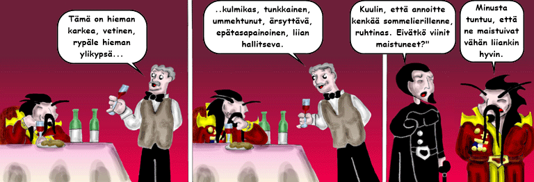Darol VS Leopold comic strip