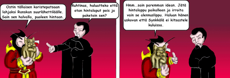Darol VS Leopold comic strip