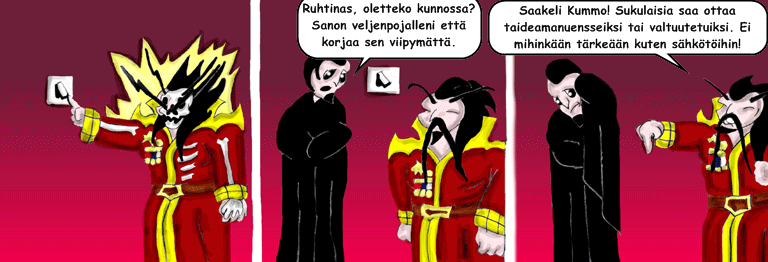 Darol VS Leopold comic strip