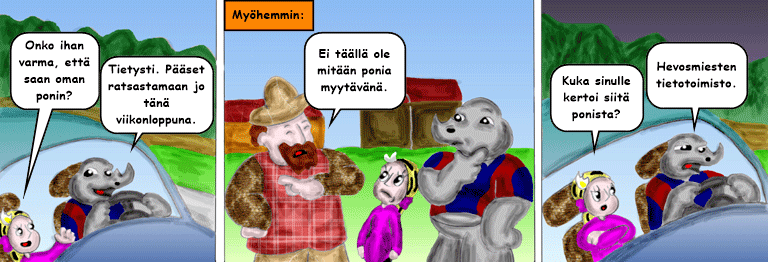 Darol VS Leopold comic strip