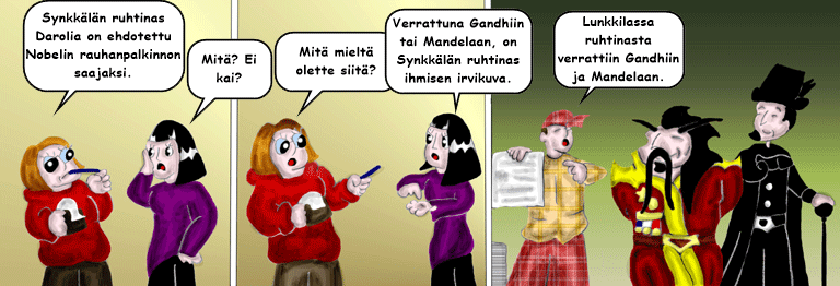 Darol VS Leopold comic strip