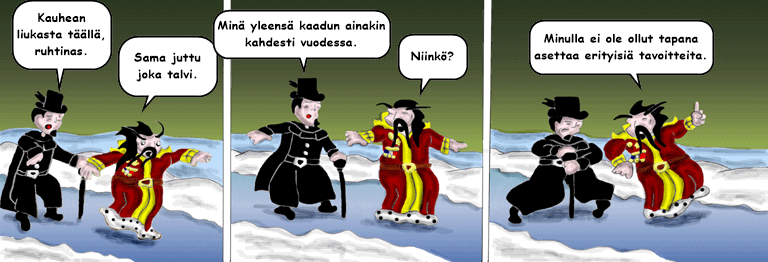 Darol VS Leopold comic strip