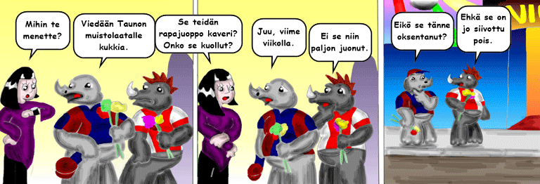 Darol VS Leopold comic strip
