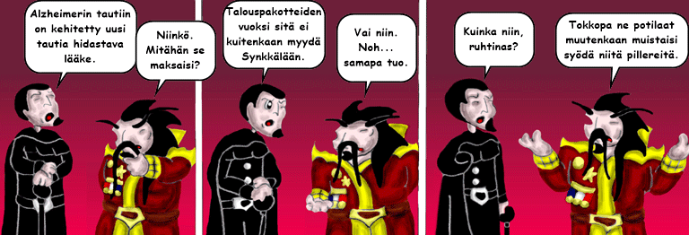 Darol VS Leopold comic strip