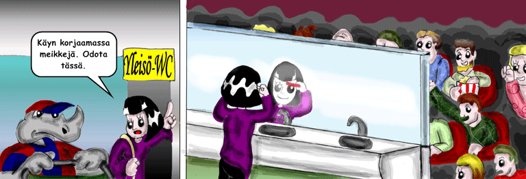 Darol VS Leopold comic strip