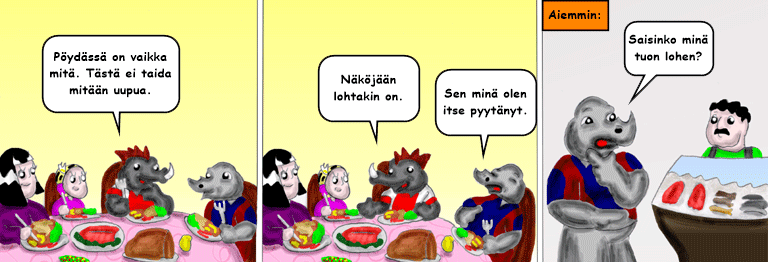Darol VS Leopold comic strip