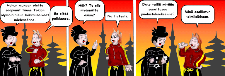 Darol VS Leopold comic strip
