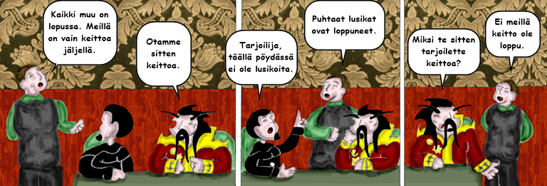 Darol VS Leopold comic strip