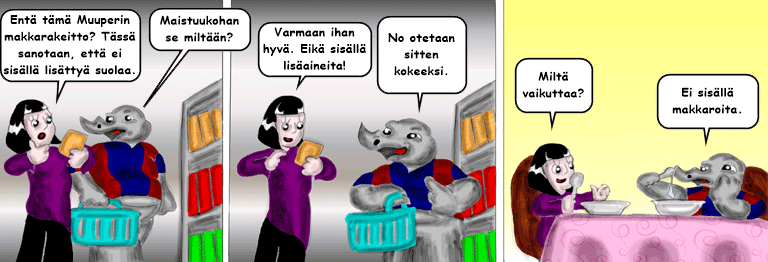 Darol VS Leopold comic strip