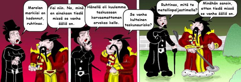 Darol VS Leopold comic strip