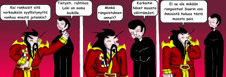Darol VS Leopold comic strip