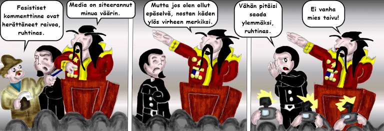Darol VS Leopold comic strip