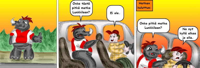 Darol VS Leopold comic strip