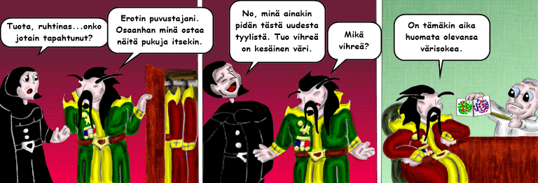 Darol VS Leopold comic strip