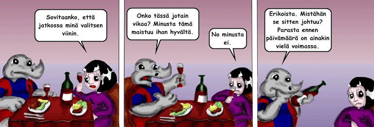 Darol VS Leopold comic strip