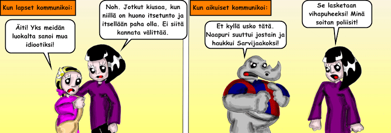Darol VS Leopold comic strip