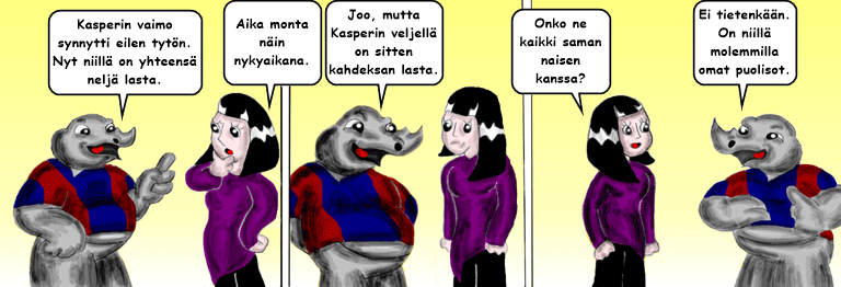 Darol VS Leopold comic strip