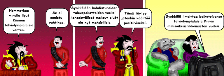 Darol VS Leopold comic strip