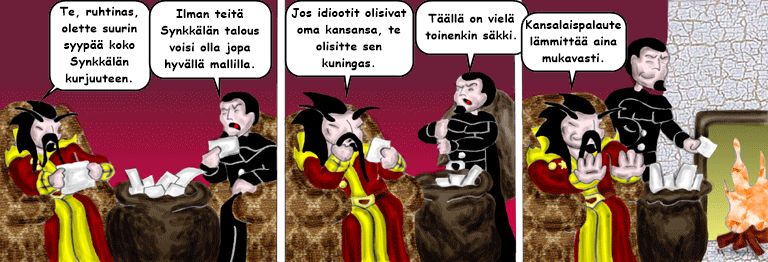 Darol VS Leopold comic strip