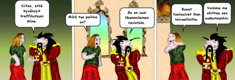 Darol VS Leopold comic strip