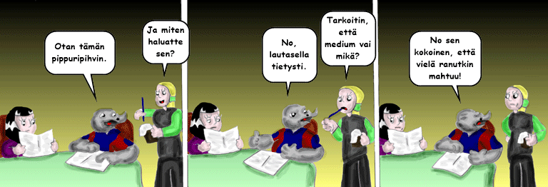 Darol VS Leopold comic strip