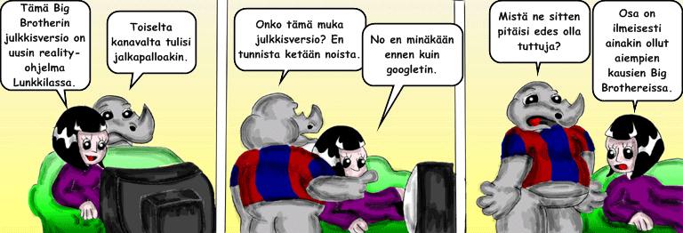 Darol VS Leopold comic strip