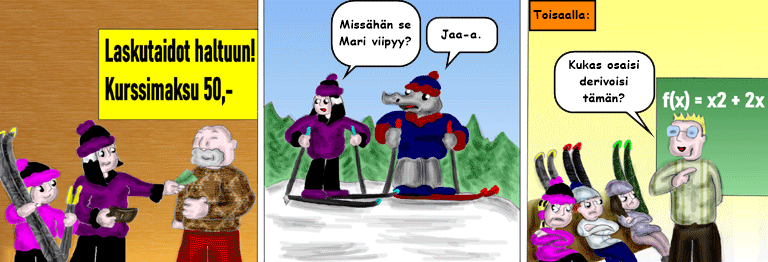 Darol VS Leopold comic strip