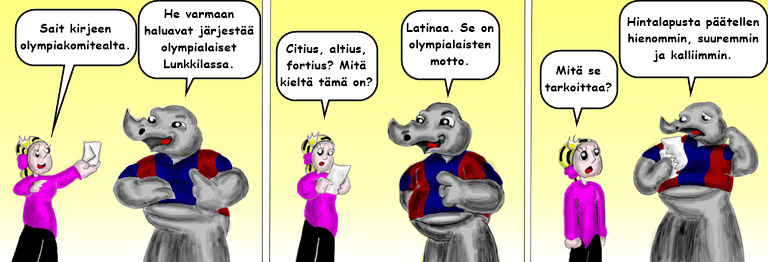 Darol VS Leopold comic strip