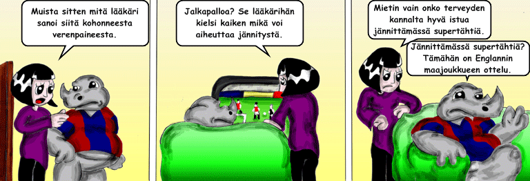 Darol VS Leopold comic strip