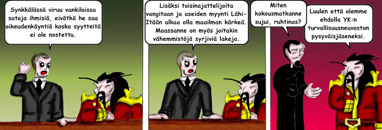Darol VS Leopold comic strip