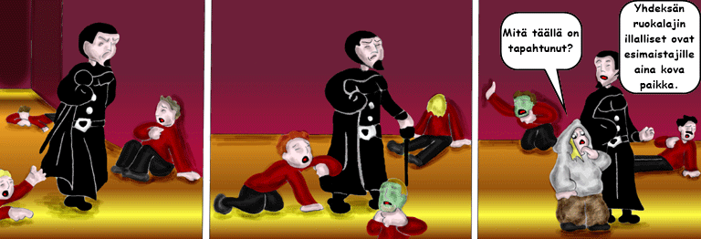 Darol VS Leopold comic strip