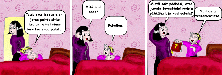 Darol VS Leopold comic strip