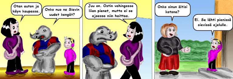 Darol VS Leopold comic strip
