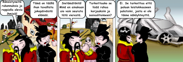 Darol VS Leopold comic strip