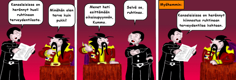 Darol VS Leopold comic strip