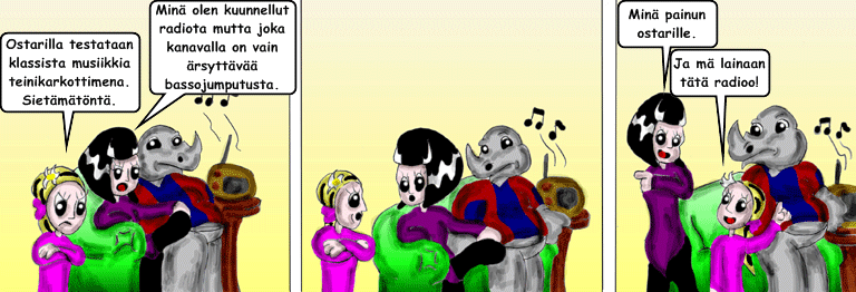 Darol VS Leopold comic strip
