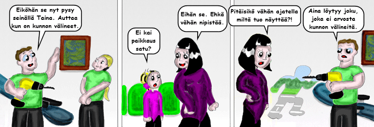 Darol VS Leopold comic strip