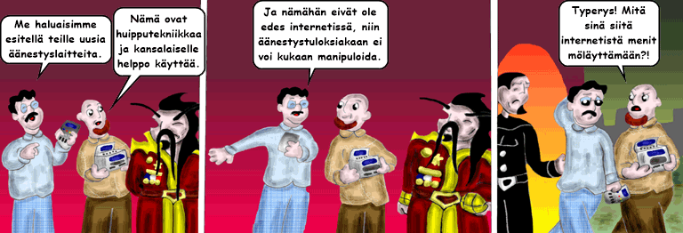 Darol VS Leopold comic strip